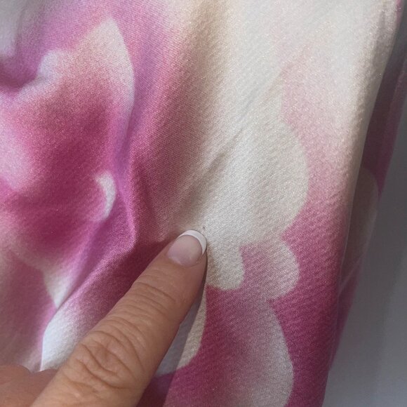 Dries Van Noten Womens Top Size Small Multicolor Floral Drawstring Casual - Picture 8 of 14